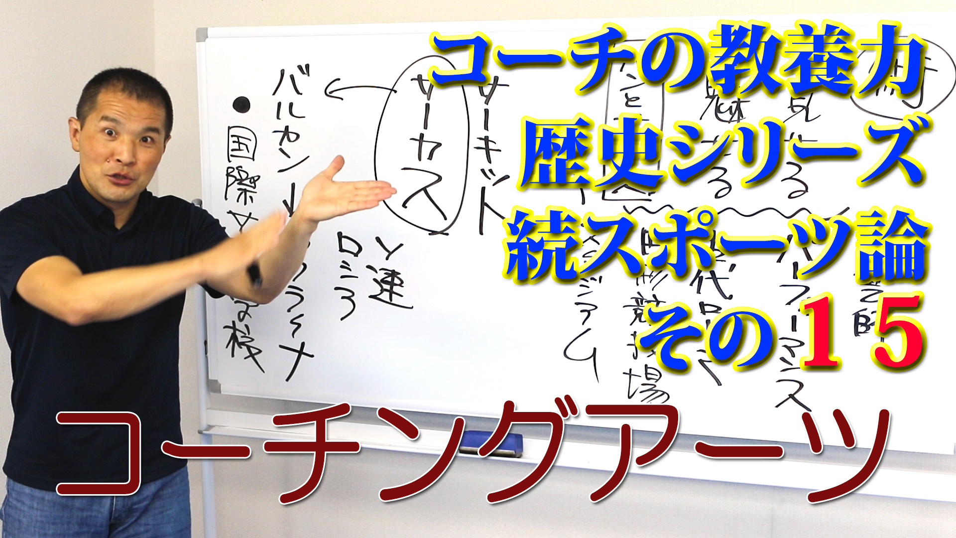 コーチングアーツ Youtube Upしました コーチングアーツ コーチの教養力 歴史シリーズ 続スポーツ論 その15 Coaching Arts